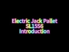 1500 kg 3000 kg Elektro-Power-Paletten Jack LKW Fußgängerheben Höhe 200 mm