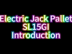 1500 kg elektrischer Palettenlaster Nennkrafthebe 200 mm