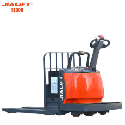Qualität  3 Ton Stand-On Electric Pallet Truck Rated Traction Lift Height 233mm usine