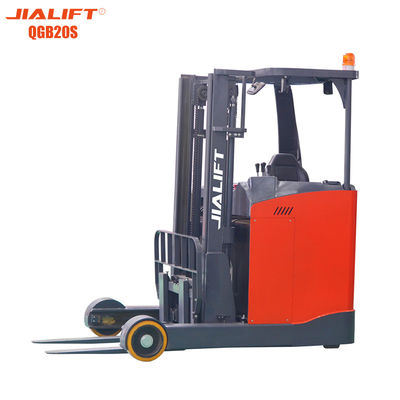 Qualität  11kw Electric Stacker Forklift 1300kg Standing On 1300kg Lifting Height 4.5m usine